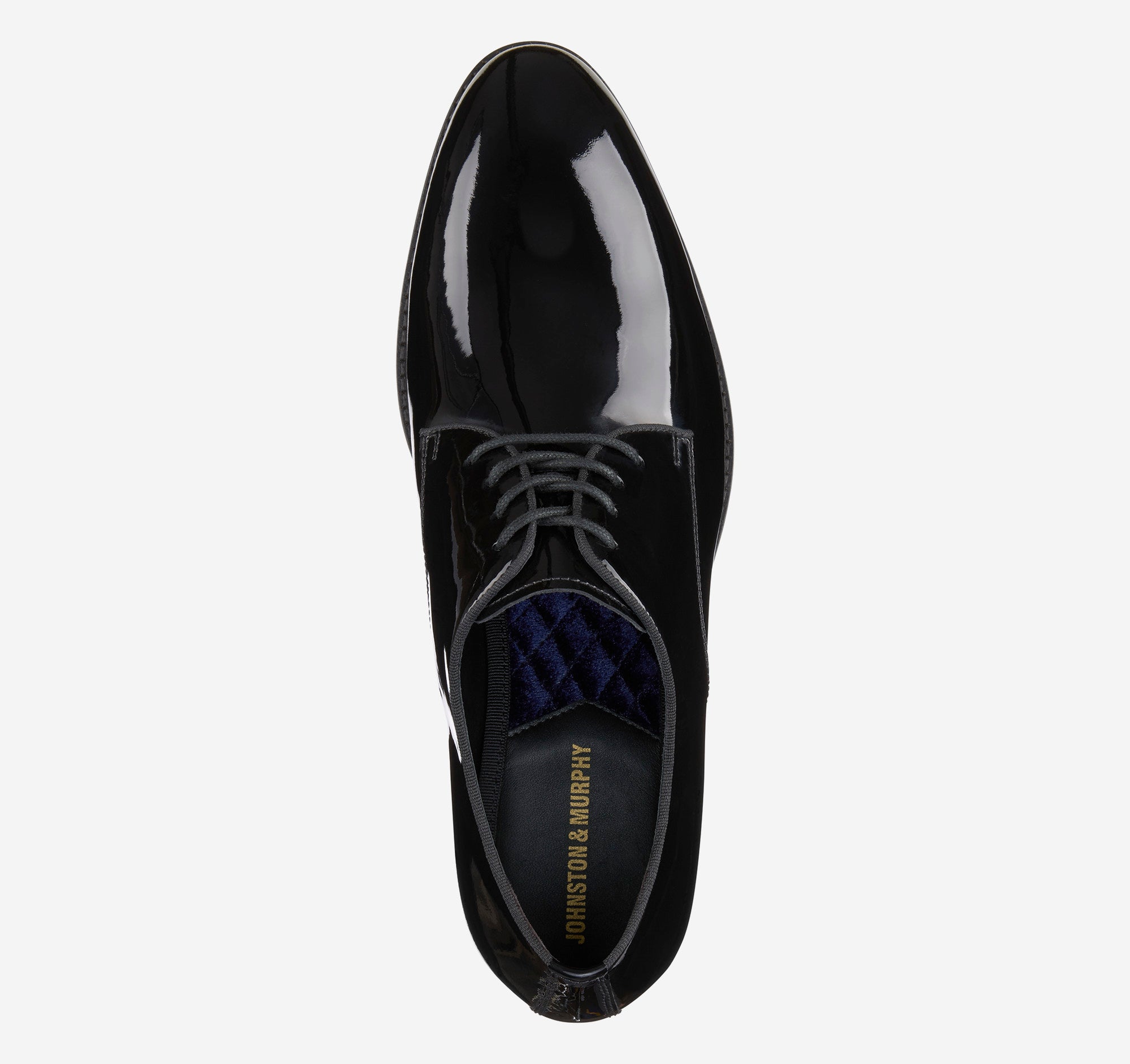 Johnston & Murphy Gavney Plain Toe Tuxedo Shoe