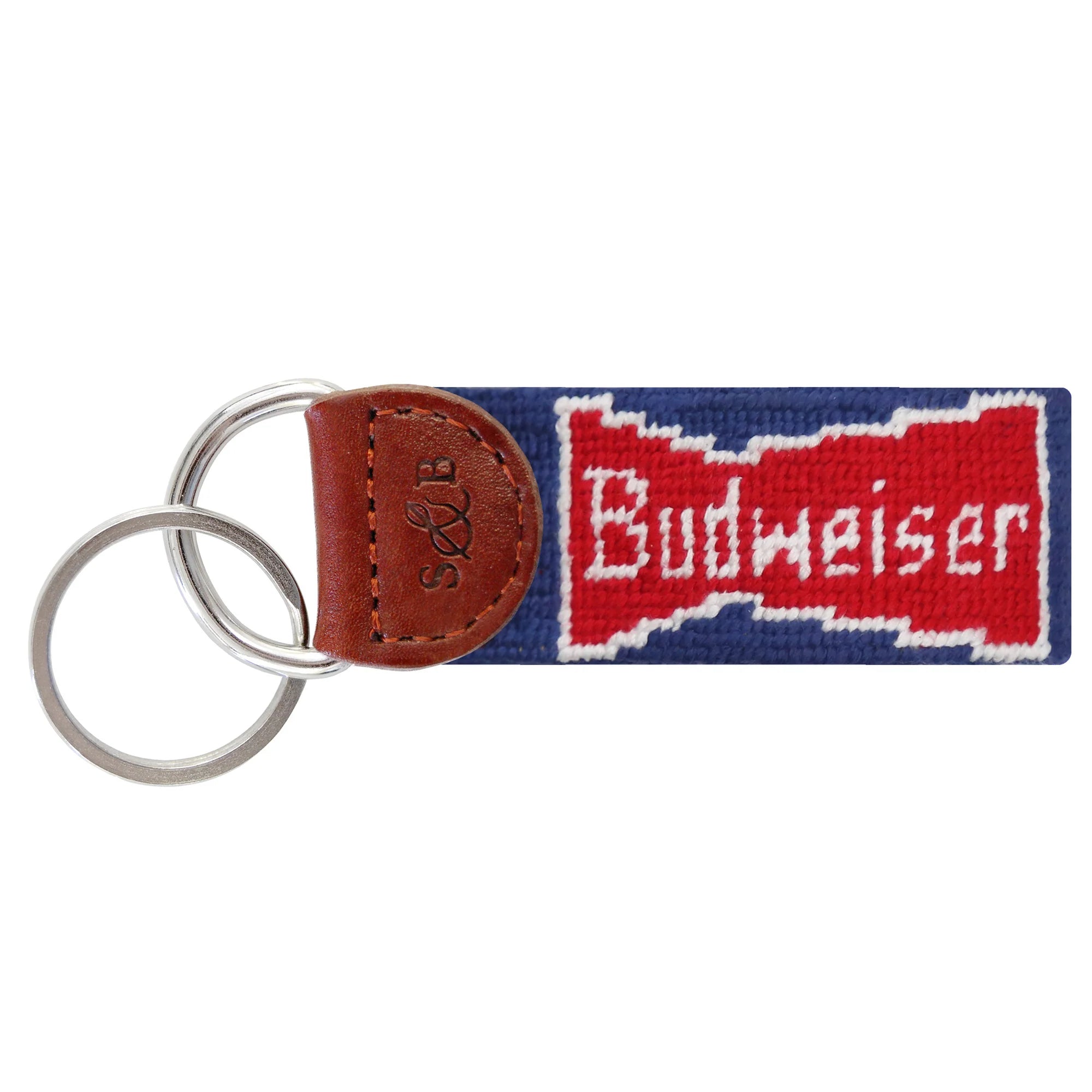 Smathers and Branson Budweiser Vintage Bowtie Key Fob
