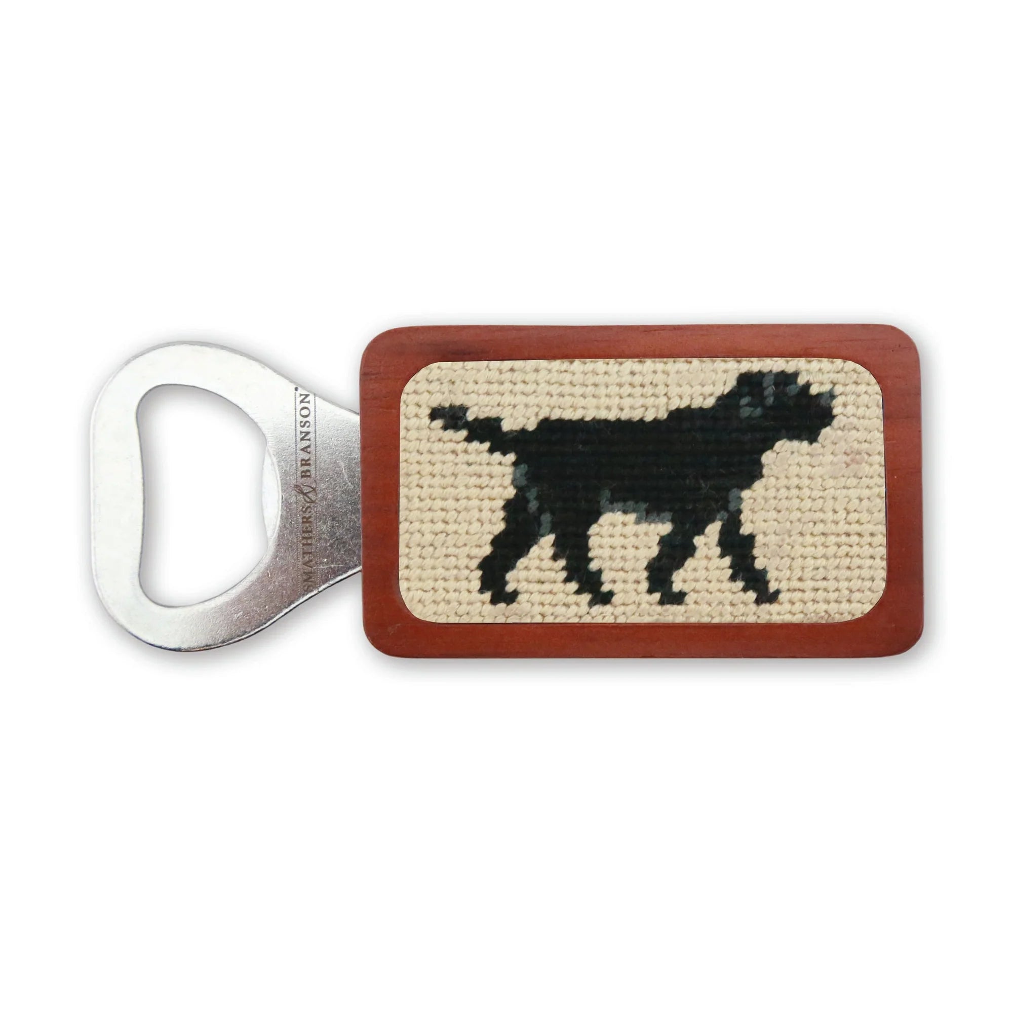 Smathers and Branson Black Lab Walking Bottle Opener