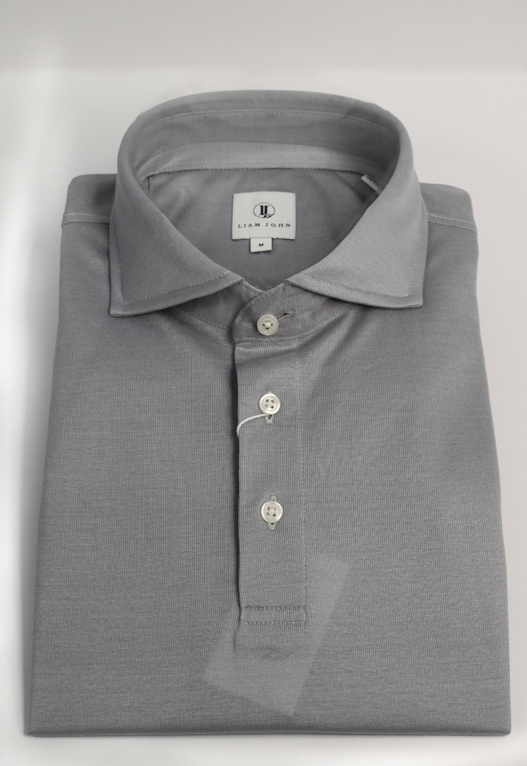 Liam John Cotton Polo Solid