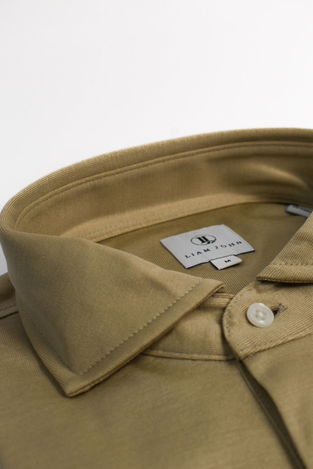 Liam John Cotton Polo Solid