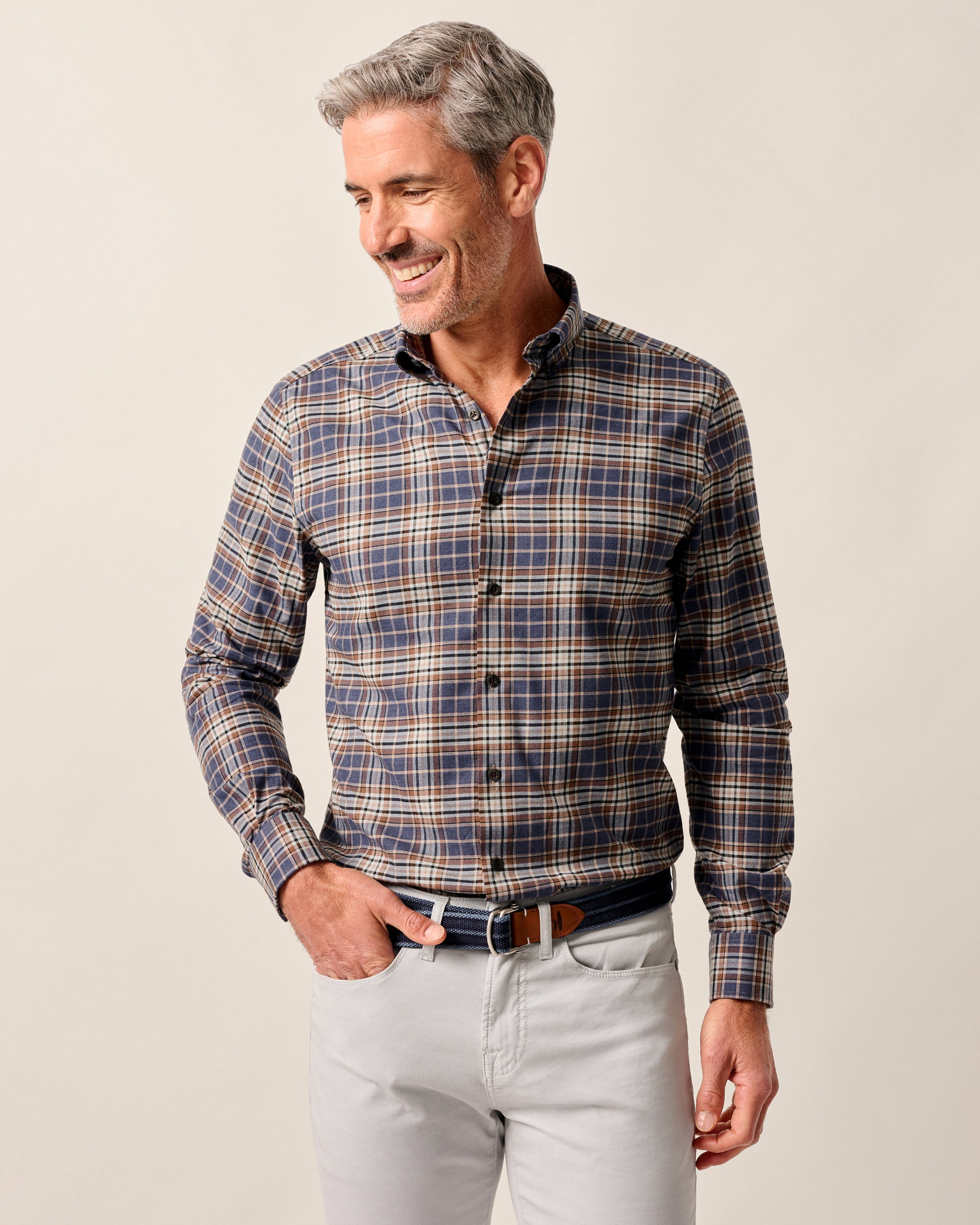 Performance Flannel Button Down Shirt- Kamper