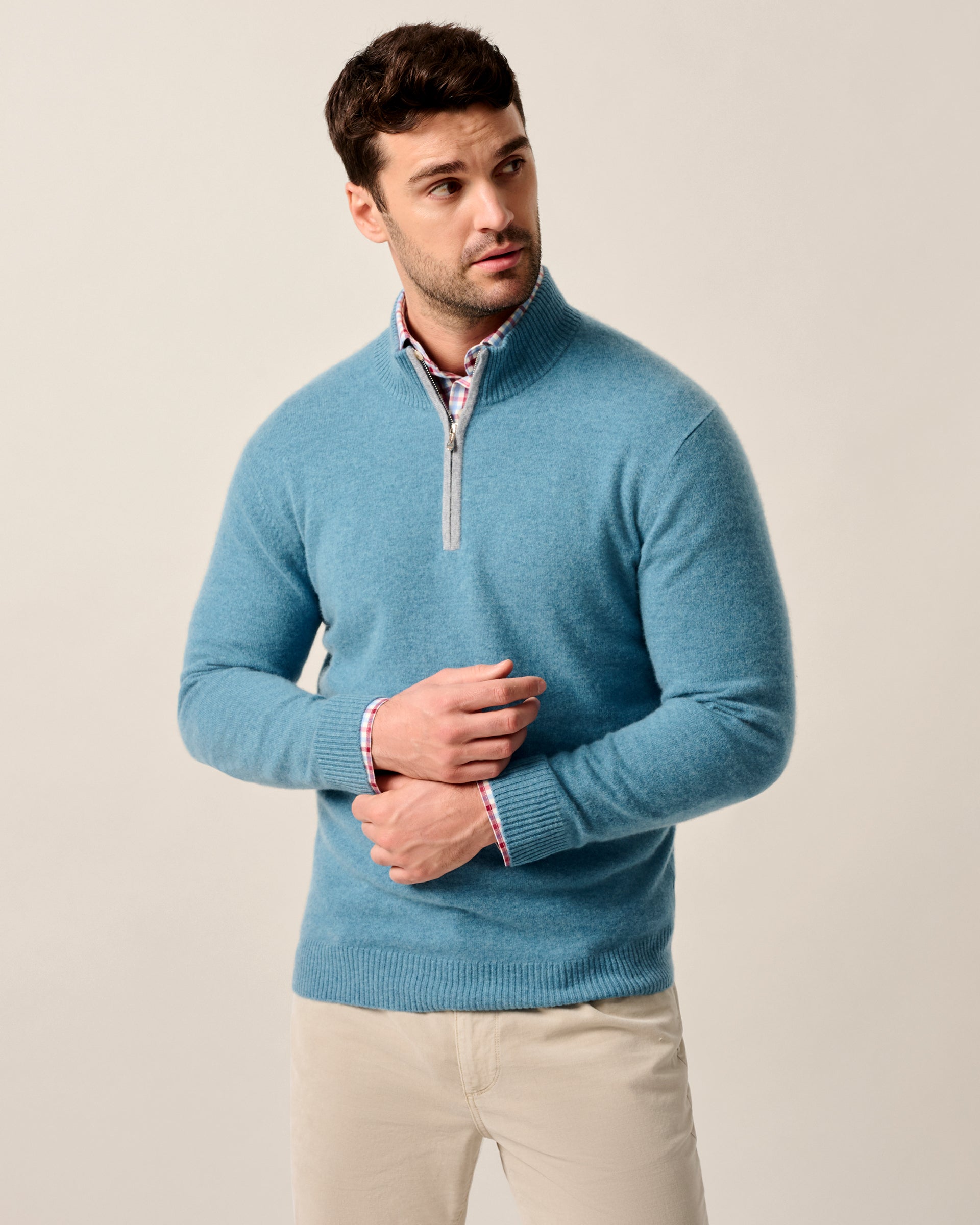 Niccolo Top Shelf Chasmere 1/4 Zip