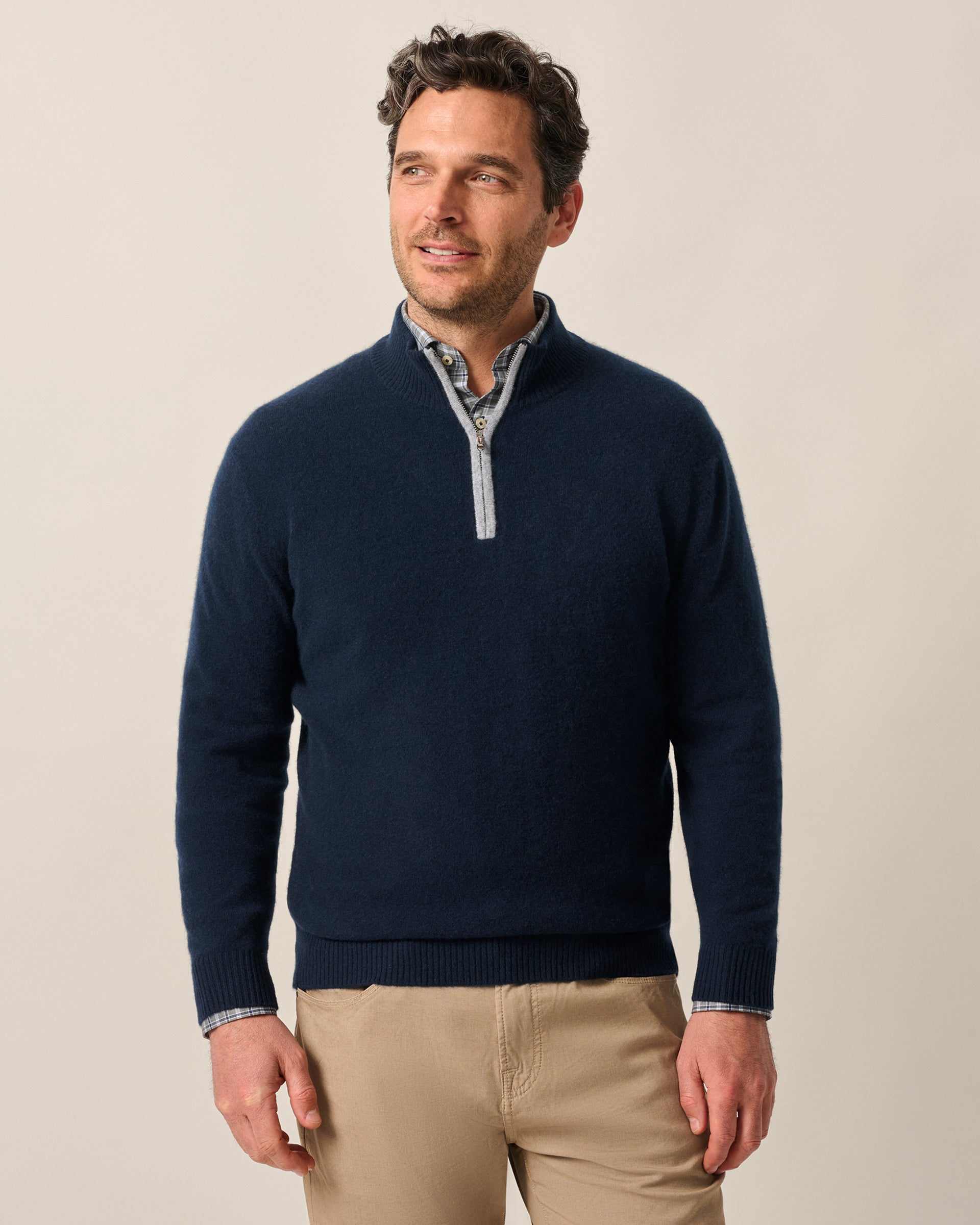 Raynor Merino 1/4 Zip Sweater
