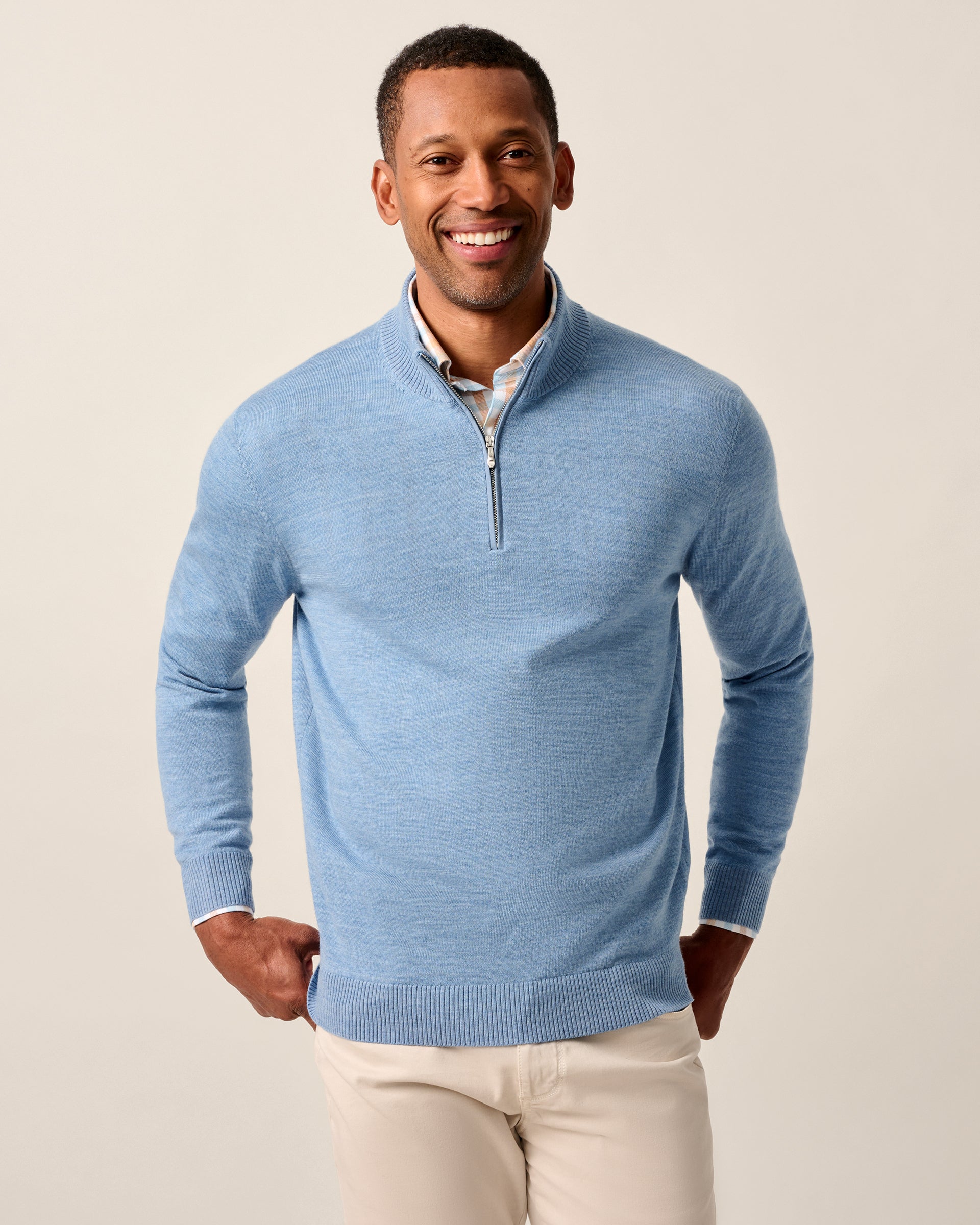 Raynor Merino 1/4 Zip Sweater