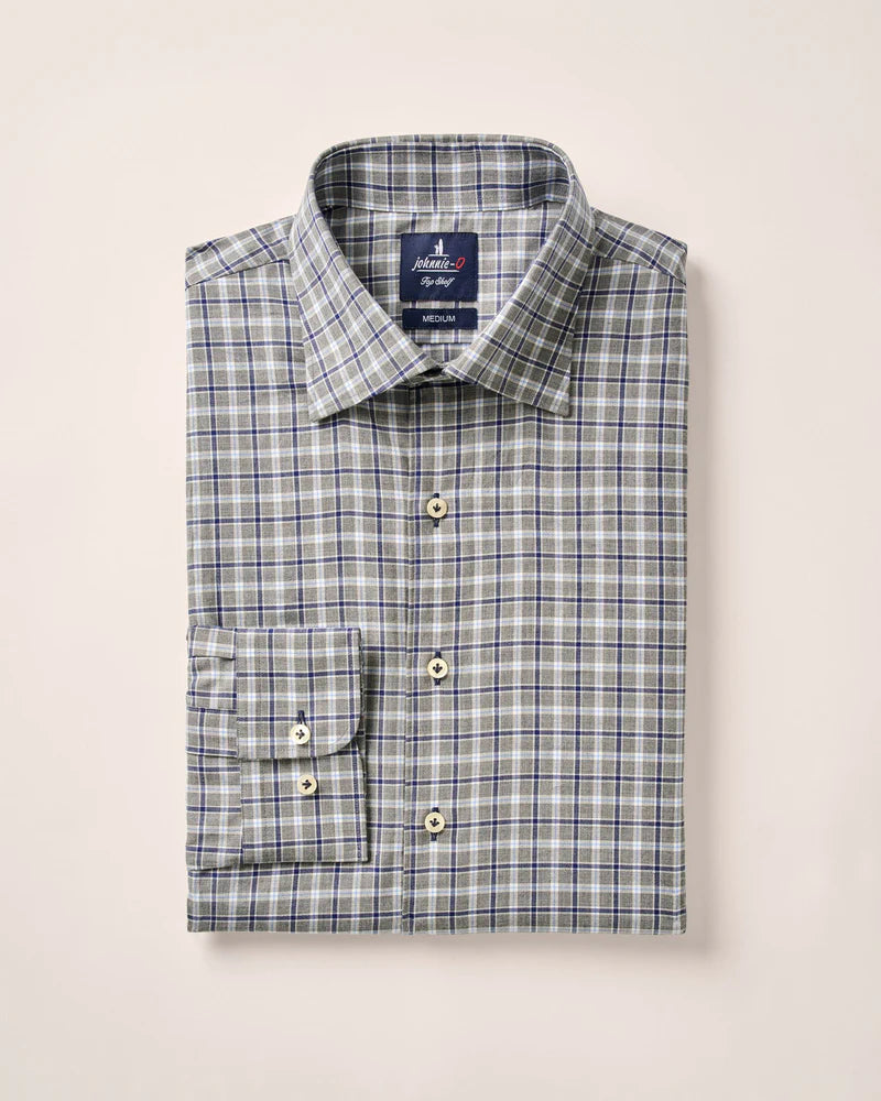 Johnnie-O Button Down Sport Shirt- Warden