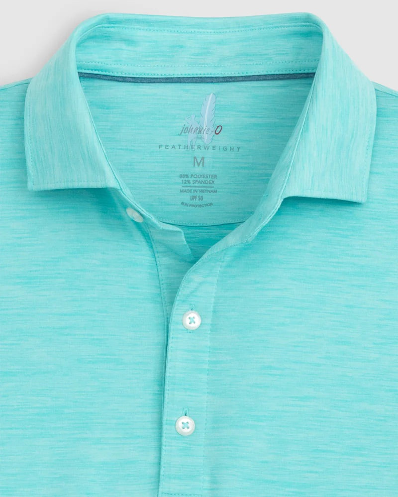 Johnnie O Huron Heathered polo