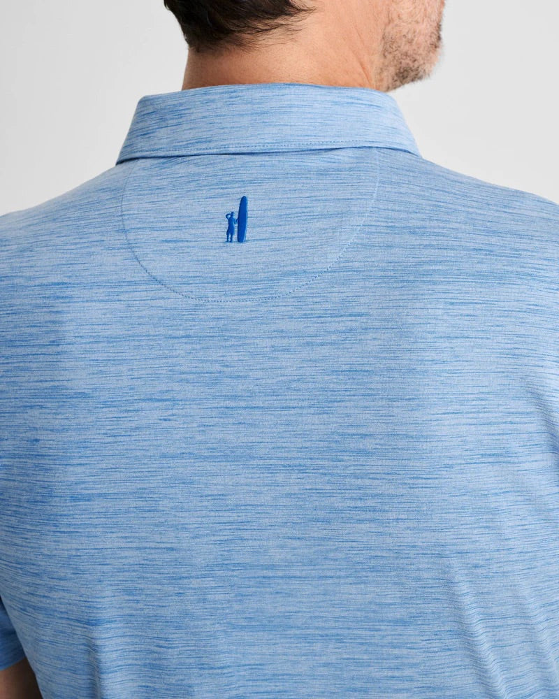 Johnnie O Huron Heathered polo