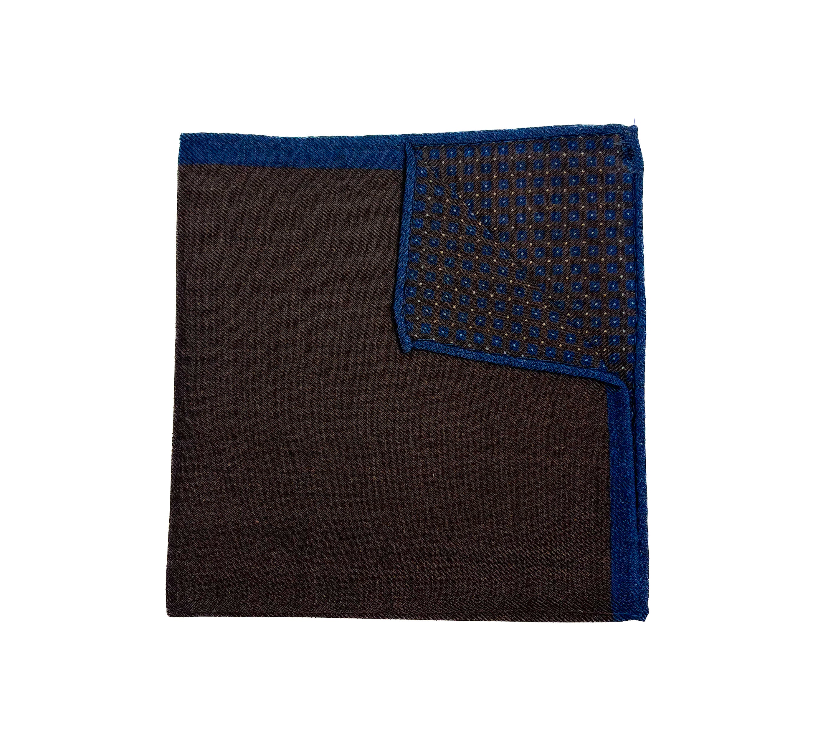 Liam John Double Faced Squared Pocket Square