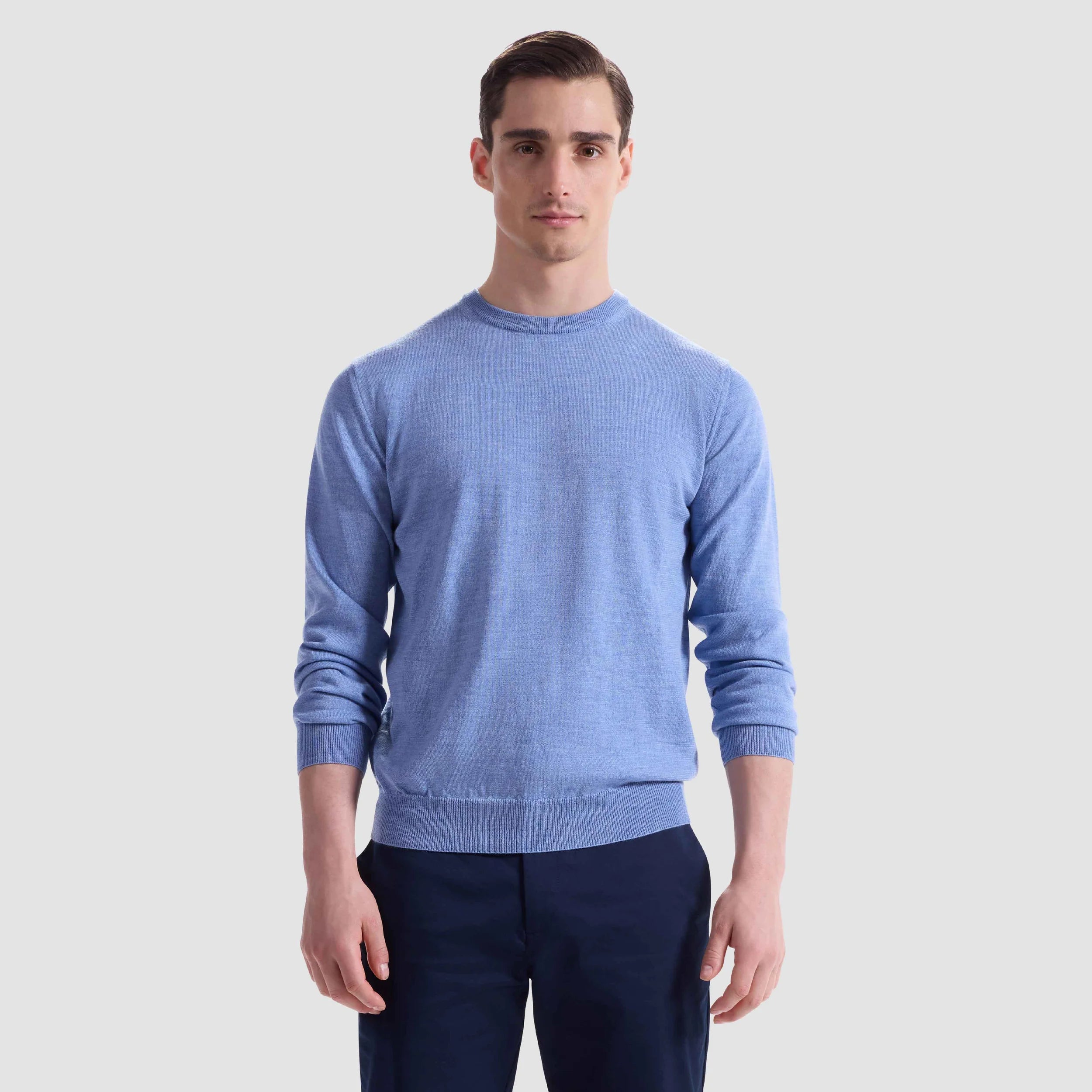 Scott Crew Neck Super Merino Sweater (ISH350CN1)