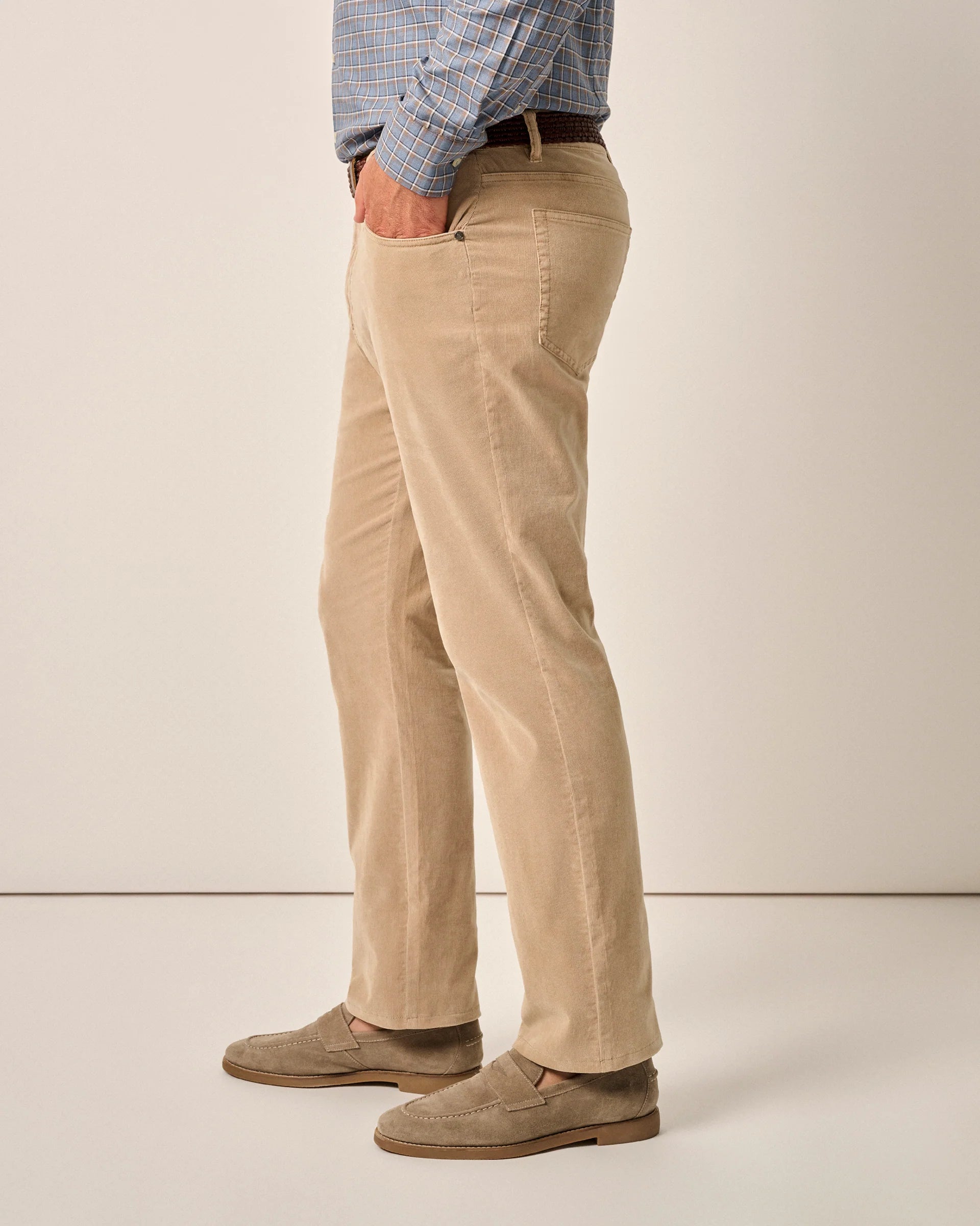 johnnie-O Harkers Corduroy Pant Khaki