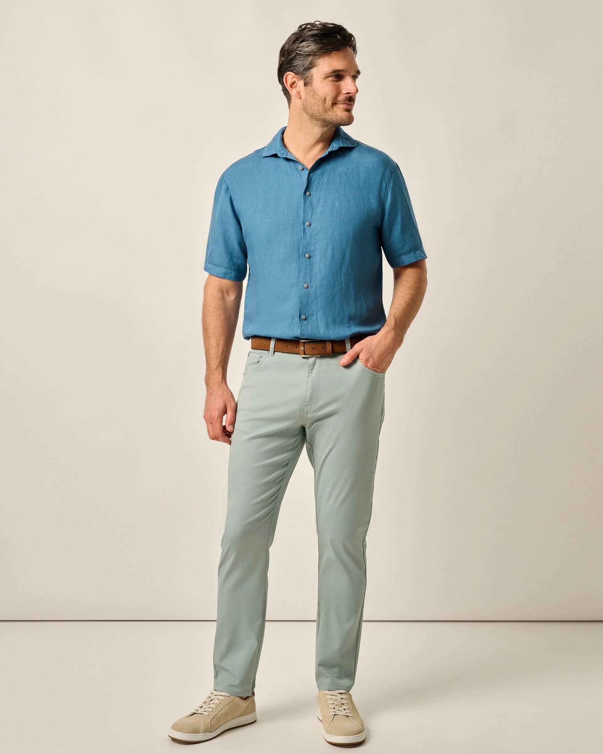 johnnie-O Atlas Pant Abyss