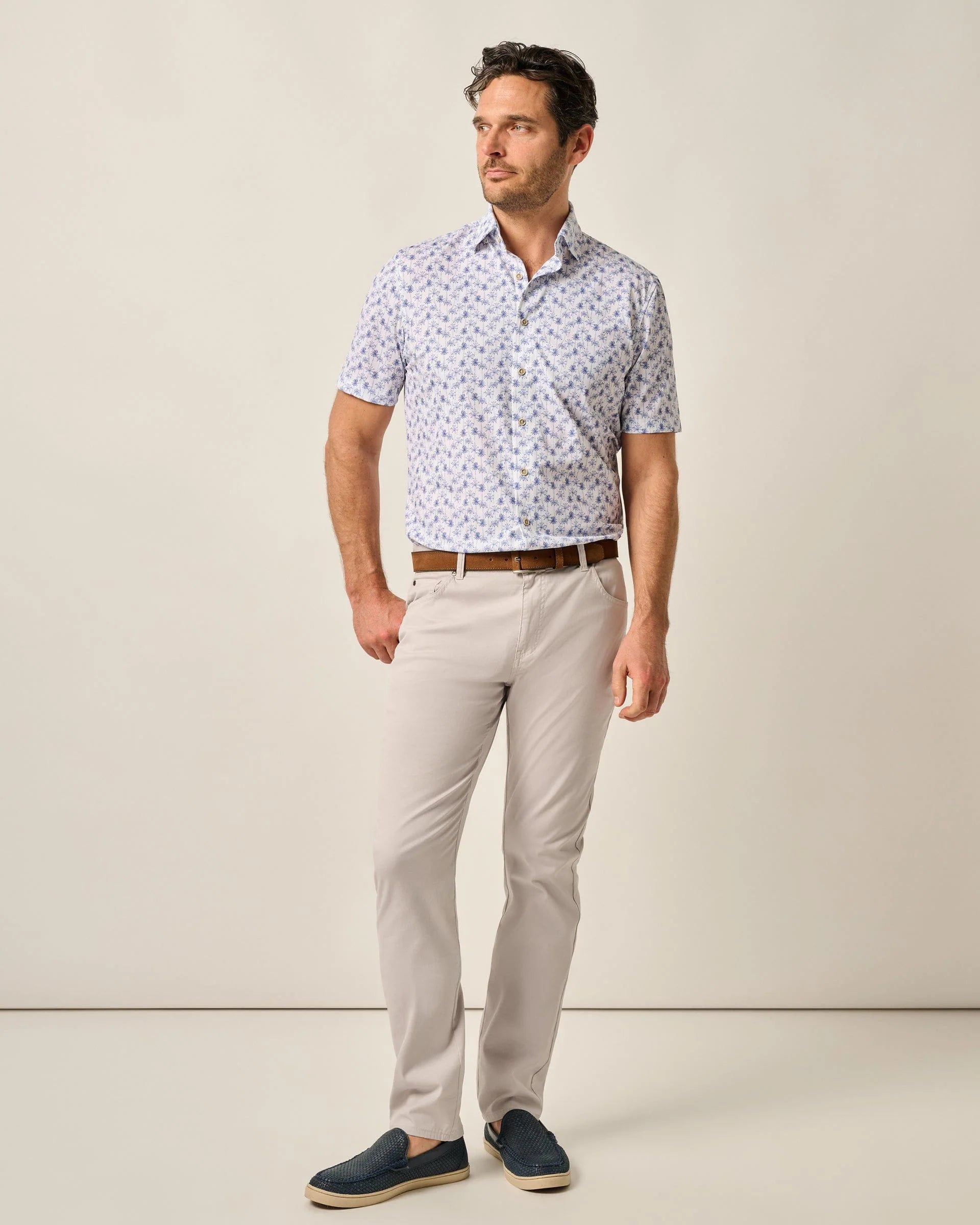 johnnie-O Atlas Pant Chrome