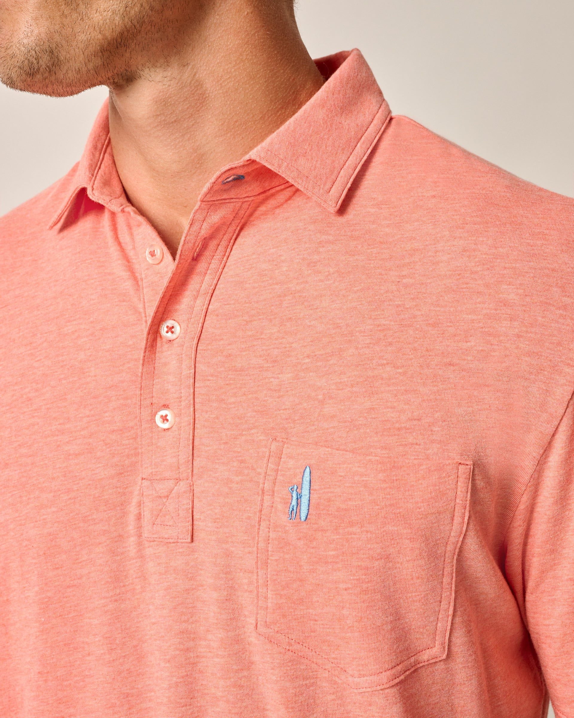 johnnie-O Heathered Original 2.0 Polo