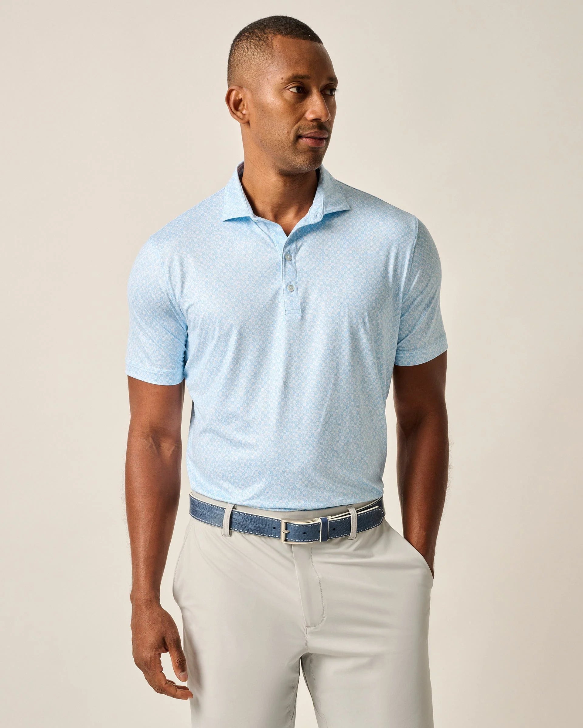 johnnie-O It's About Time Polo