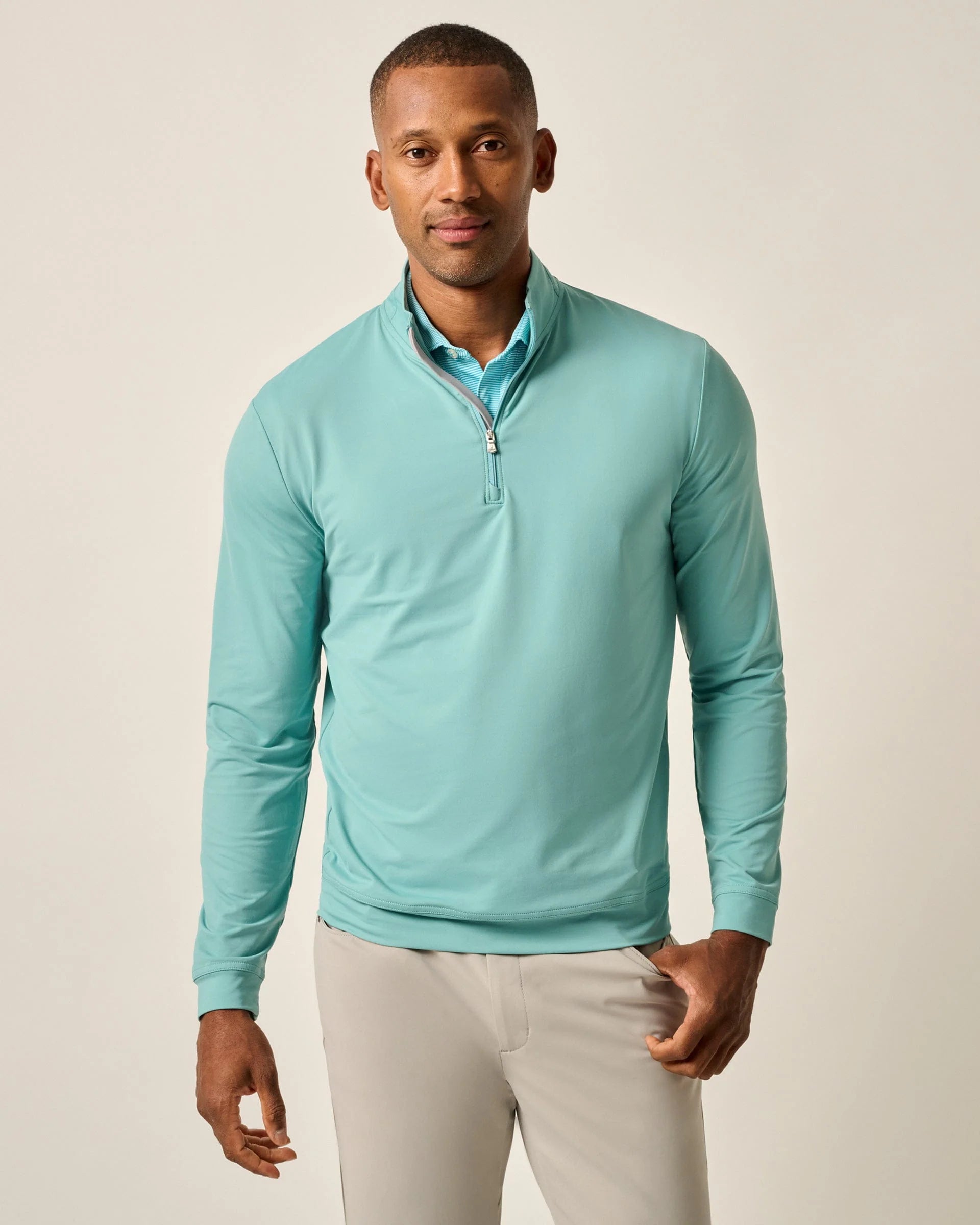 johnnie-O Motion Performance Quarter Zip