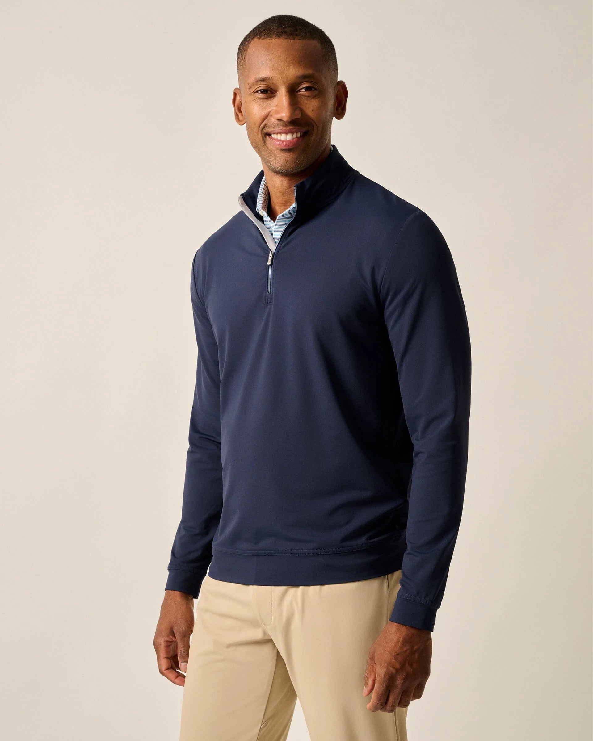 johnnie-O Motion Performance Quarter Zip