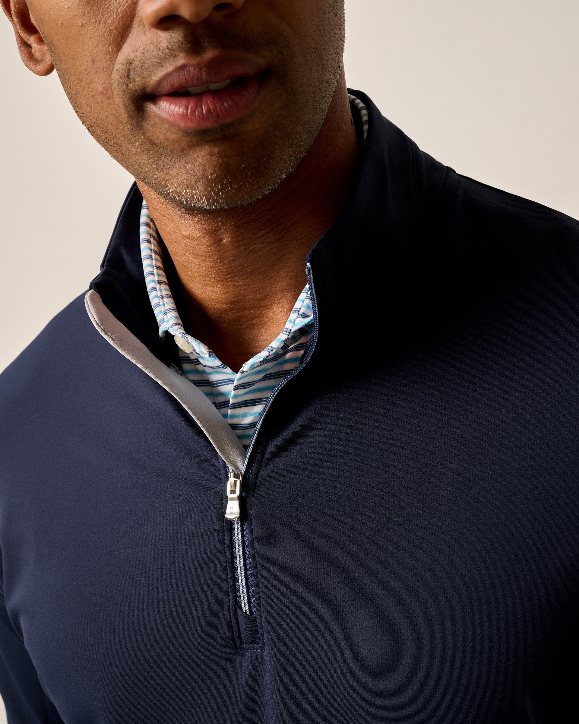 johnnie-O Motion Performance Quarter Zip