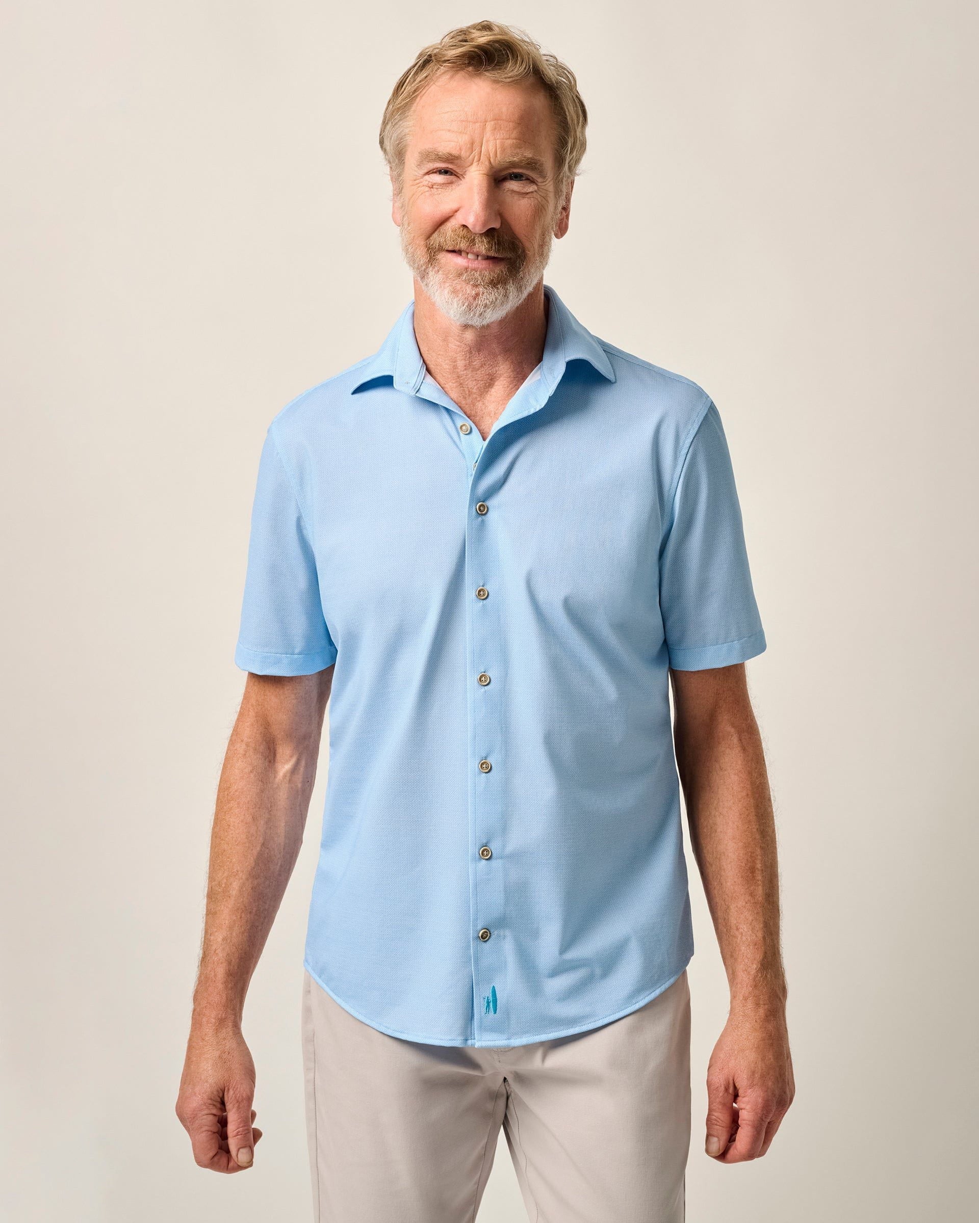 johnnie-O Spielman Short Sleeve Button Down