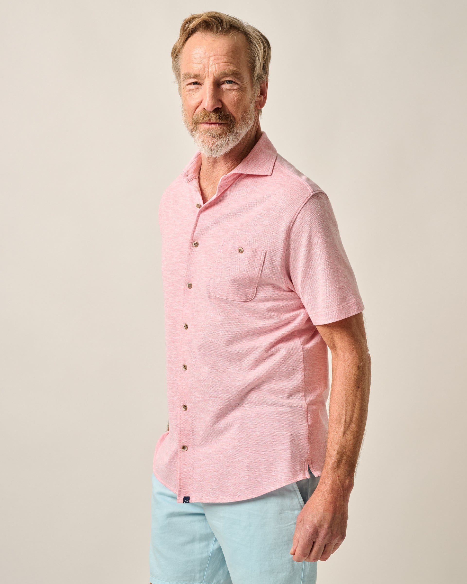 johnnie-O Tasca Short Sleeve Button Down