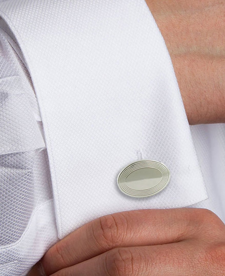 David Donahue Sterling Silver Cufflinks