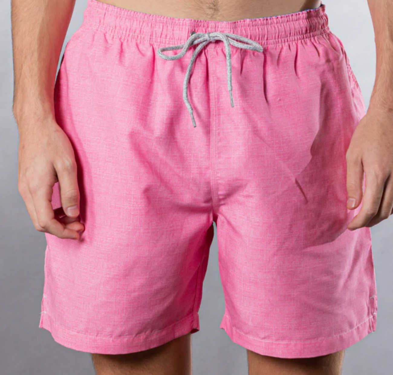 Michael's Swimwear Linen Solid Swimsuit