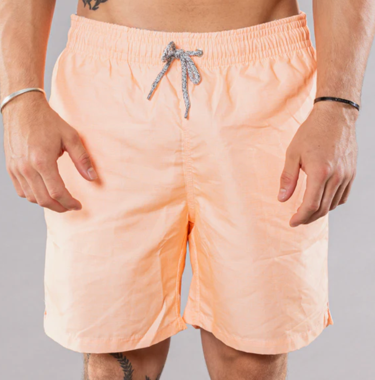 Michael's Swimwear Linen Solid Swimsuit