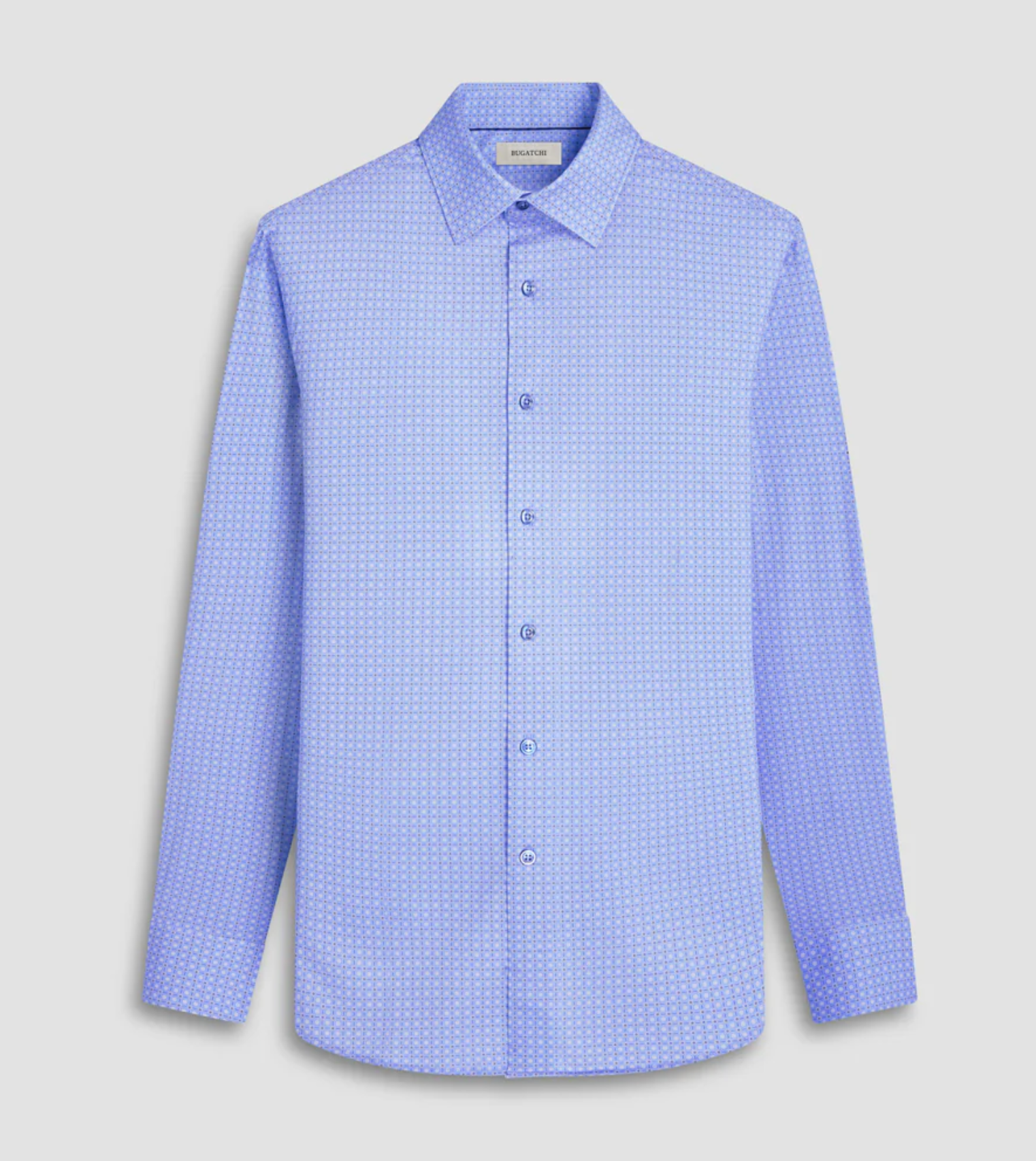 Bugatchi James Geometric OoohCotton Shirt