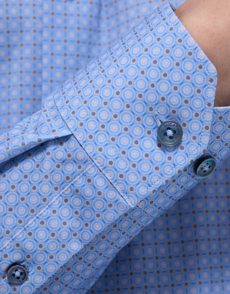 Bugatchi James Geometric OoohCotton Shirt