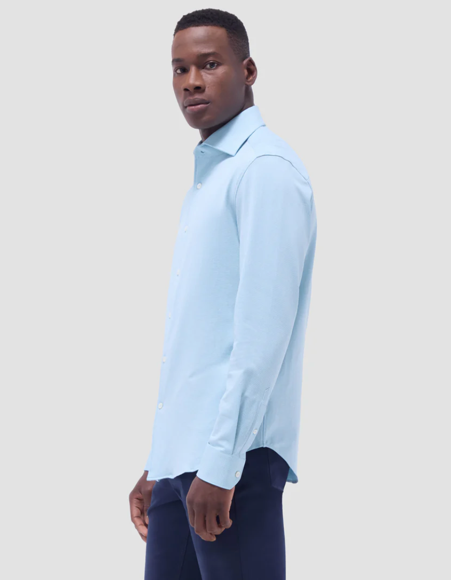 Bugatchi Devon Hound's Tooth OoohCotton Shirt