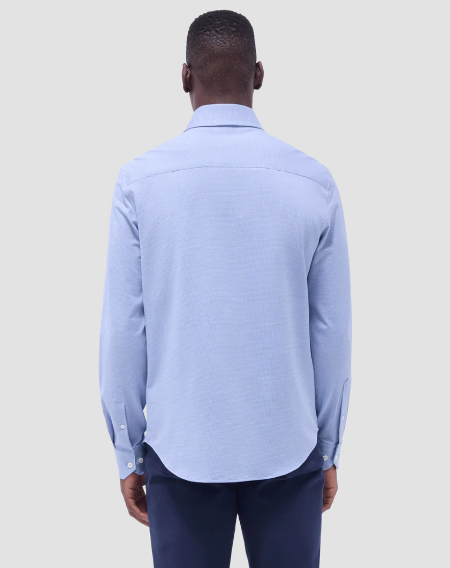 Bugatchi Devon Hound's Tooth OoohCotton Shirt