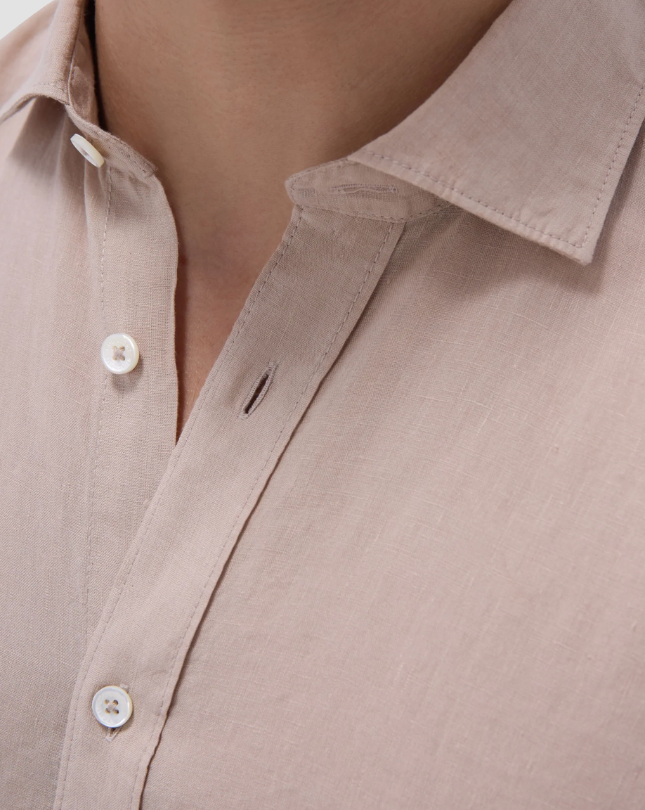 Bugatchi Axel Solid Linen Shirt