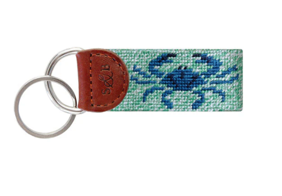 Smathers & Branson Blue Crab Key Fob