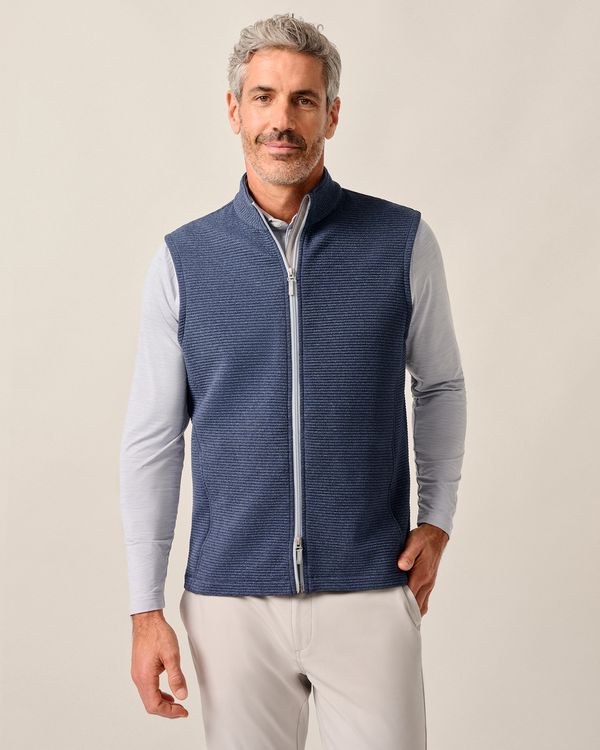 Johnnie-O Reggie Ribbed Performance Vest