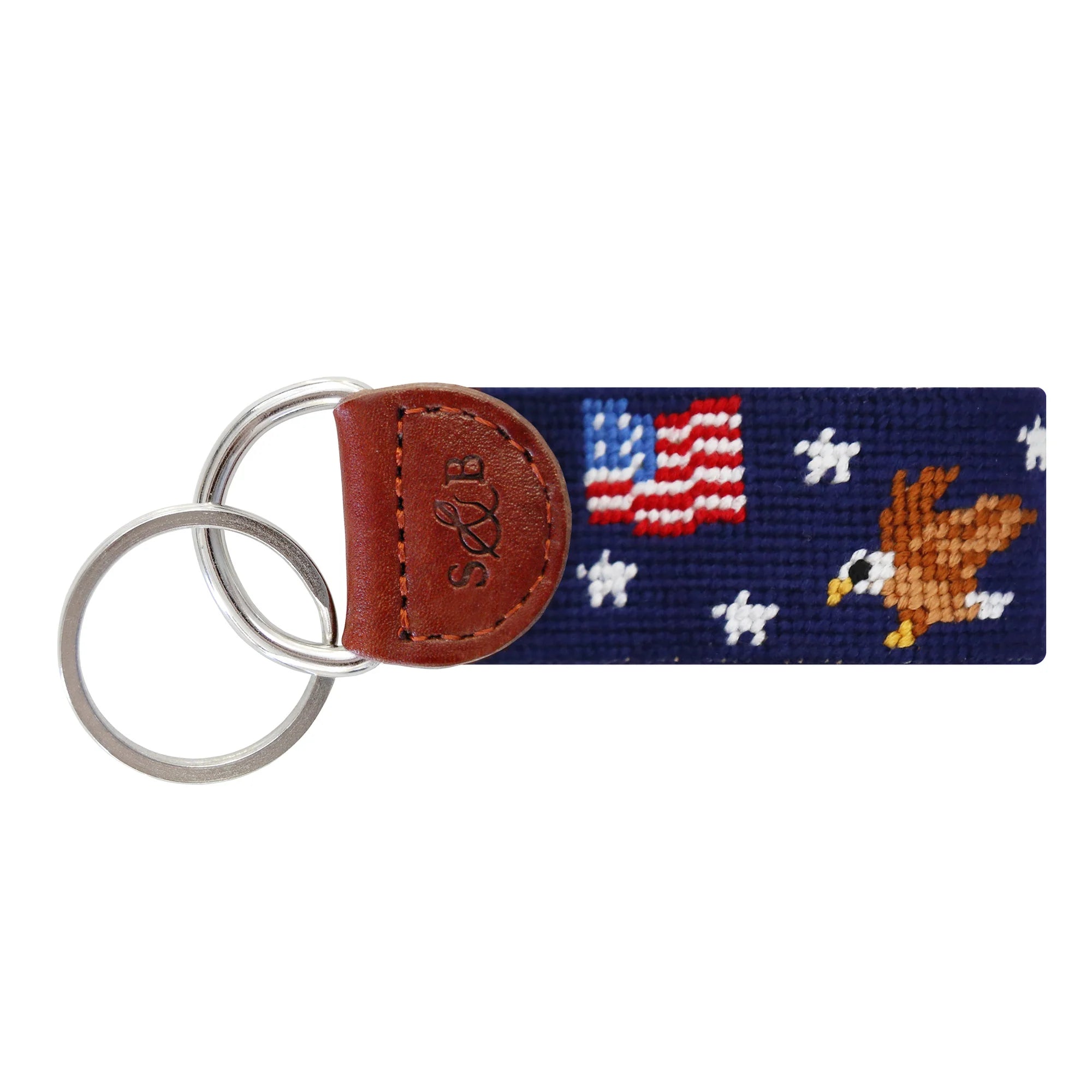 Smathers and Branson Americana Pattern Key Fob