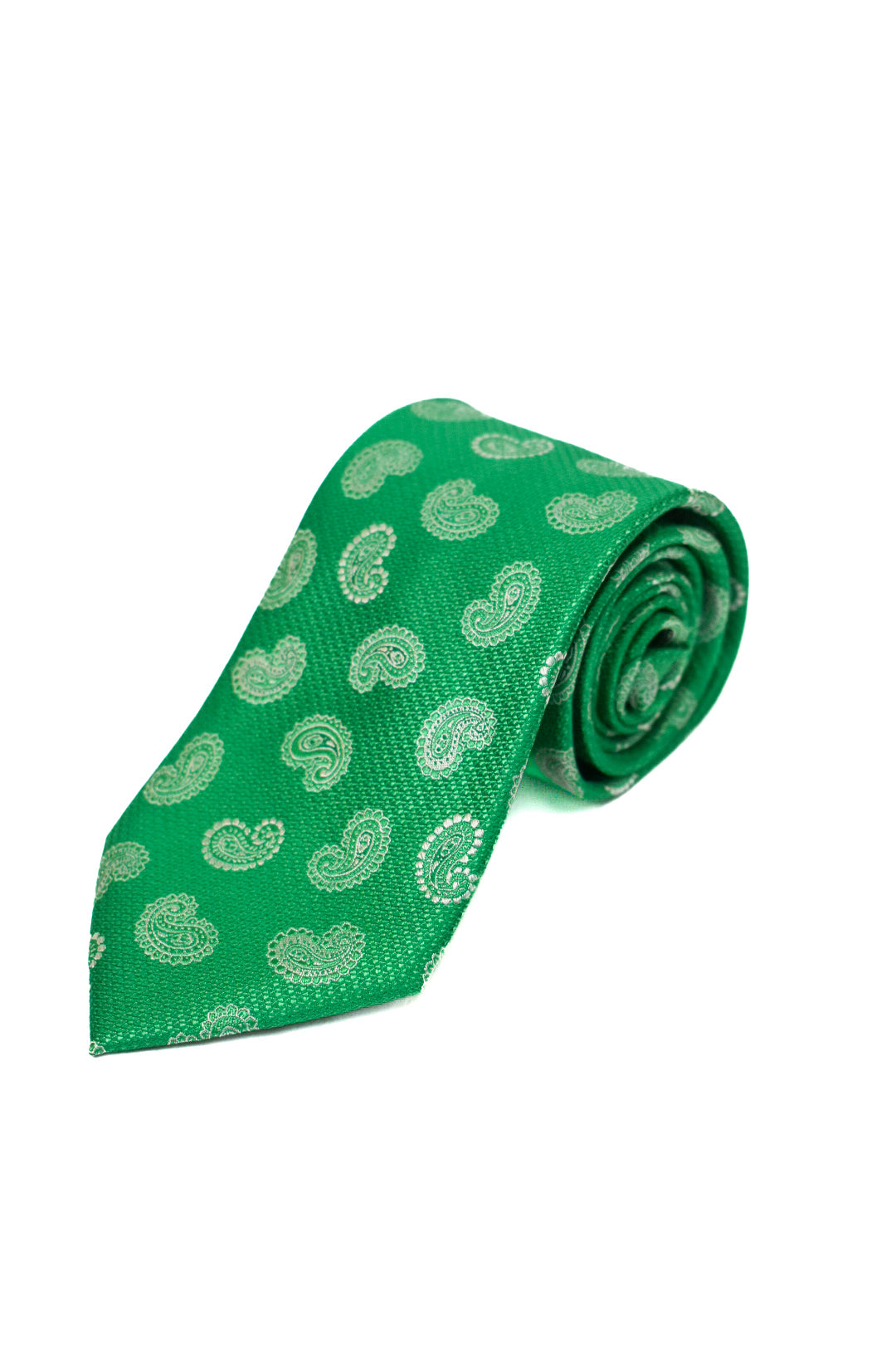 Forsyth Emerald Green Paisley Tie