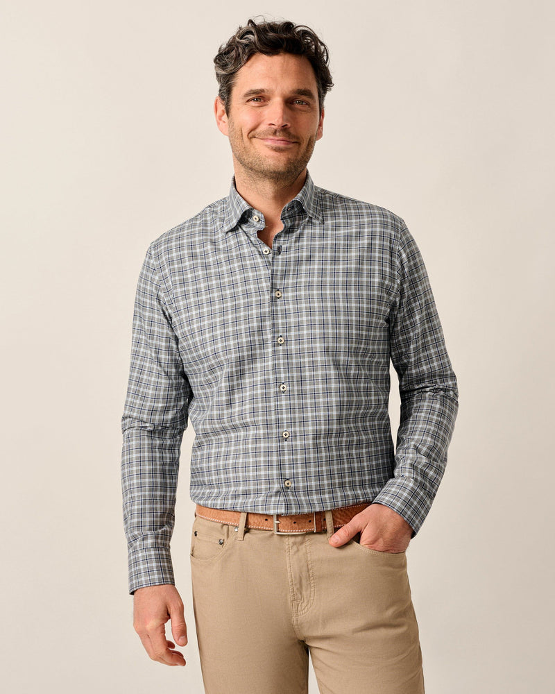 Johnnie-O Button Down Sport Shirt- Warden