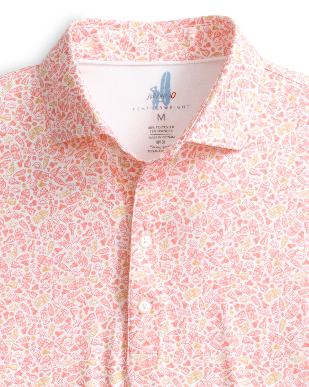 johnnie-O Tequila Sunrise Polo