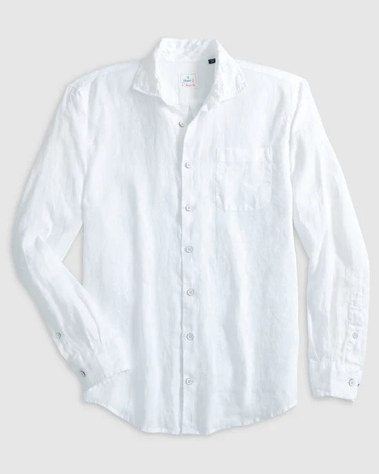 johnnie-O EMORY Linen Sport Shirt