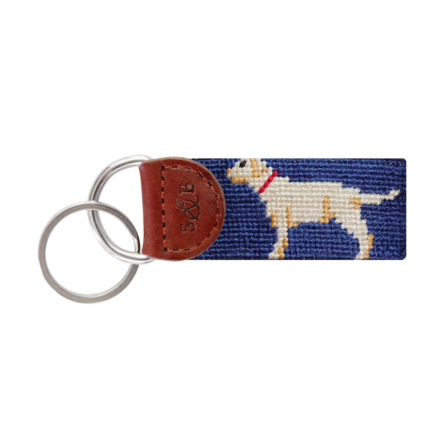 Smathers and Branson Yellow Lab Key Fob