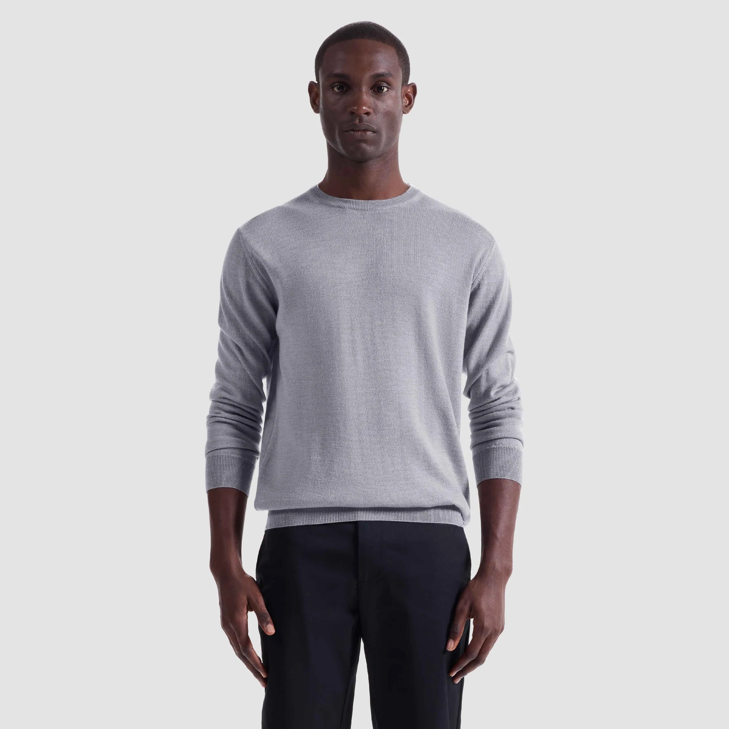 Scott Crew Neck Super Merino Sweater (ISH350CN1)