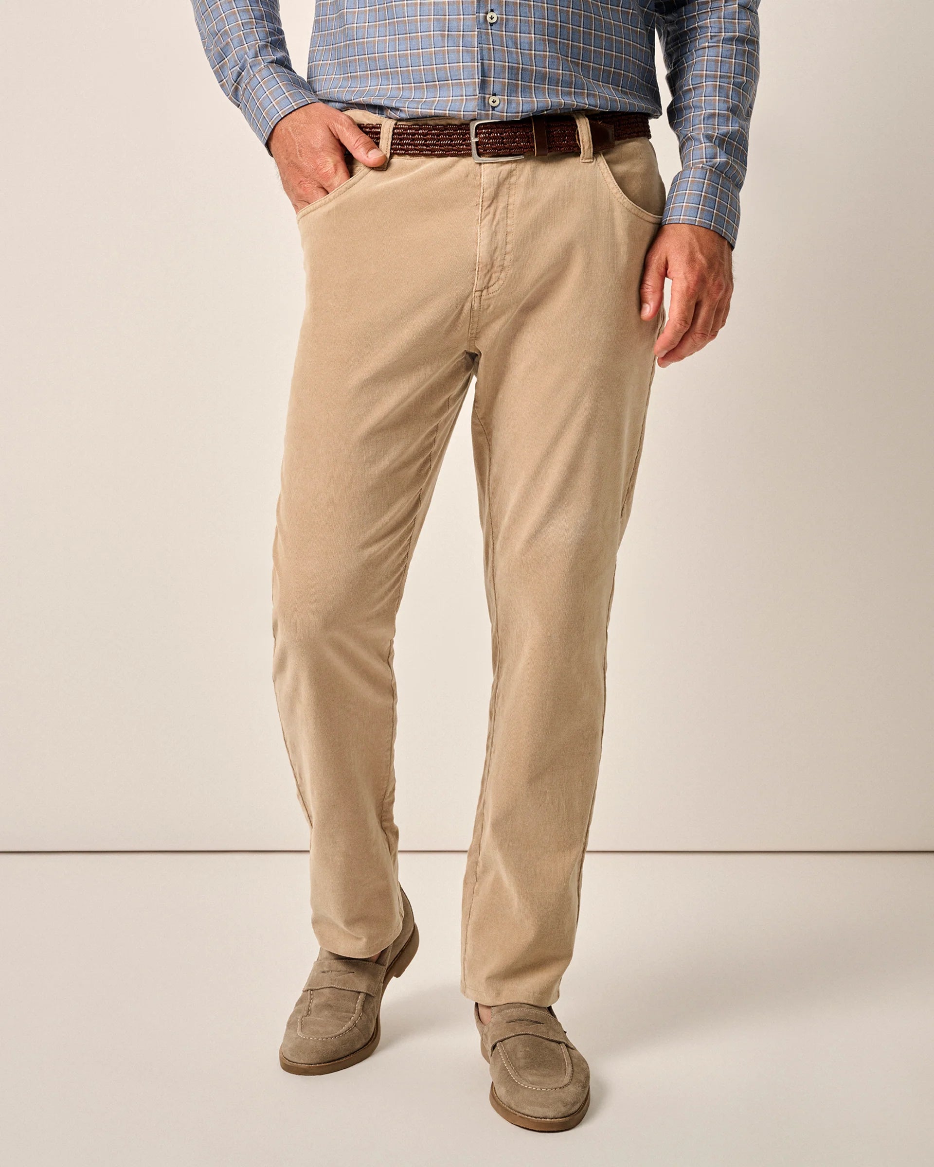 johnnie-O Harkers Corduroy Pant Khaki