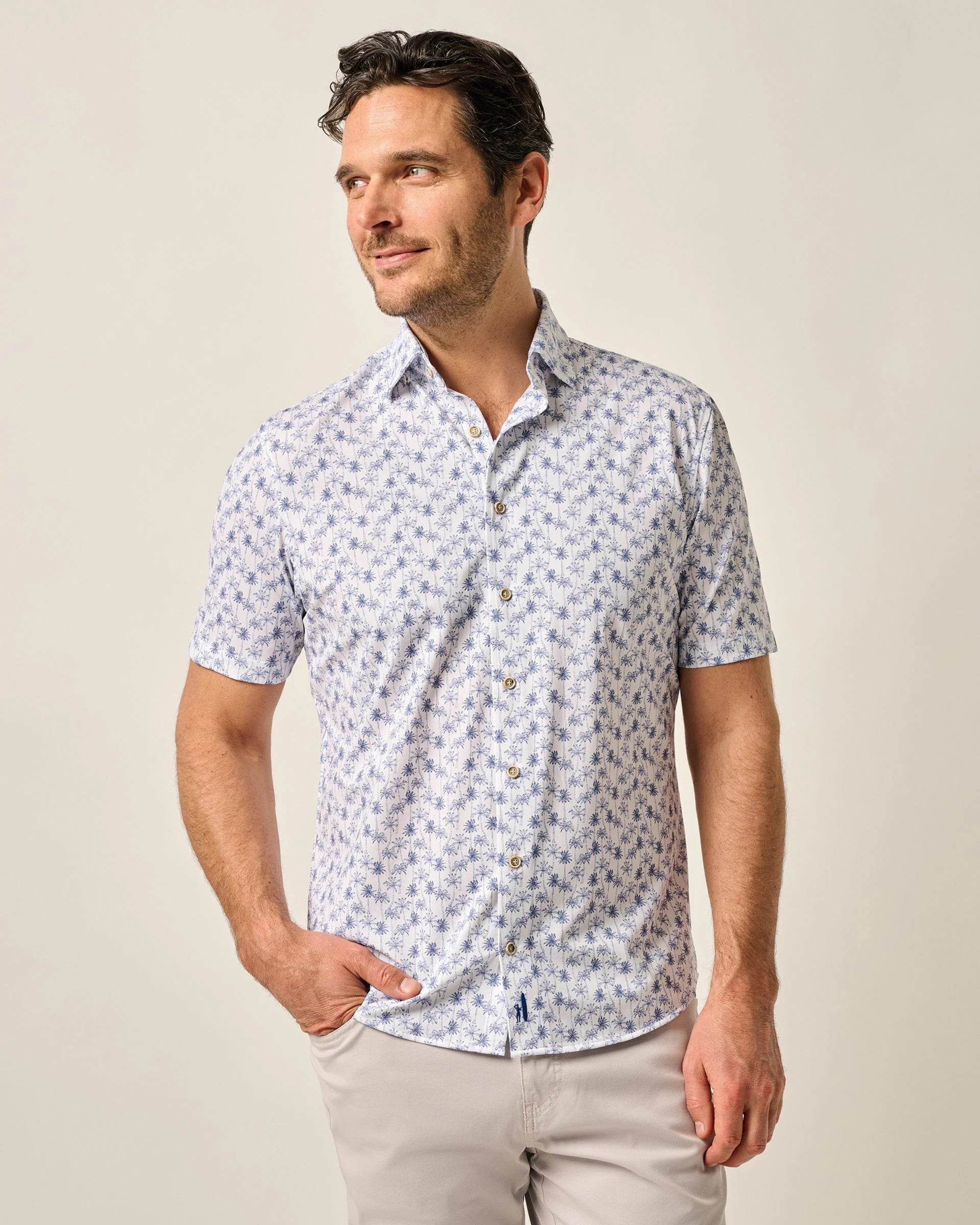 johnnie-O Mendocino Short Sleeve Button Down