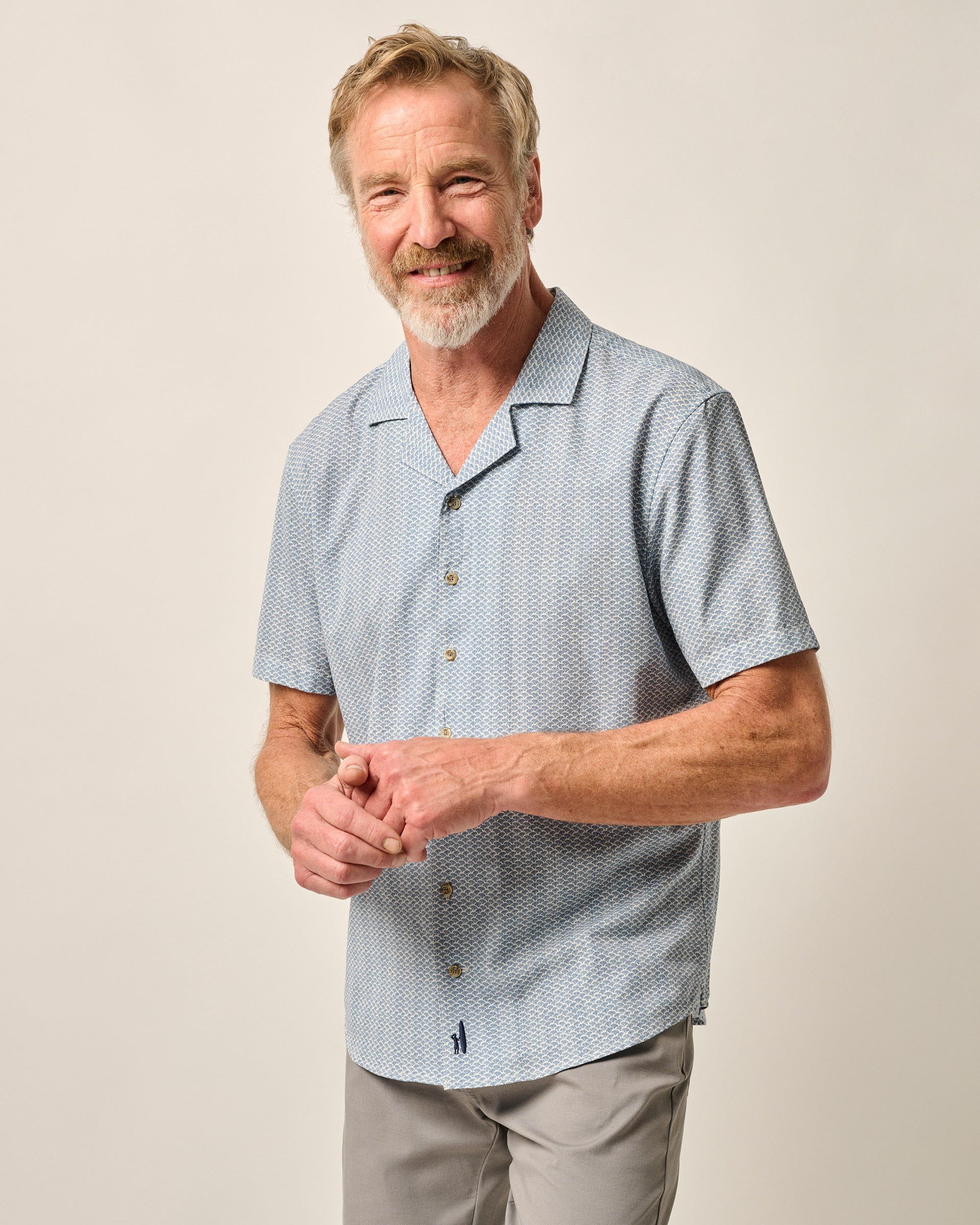 johnnie-O Shackleford Short Sleeve Button Down