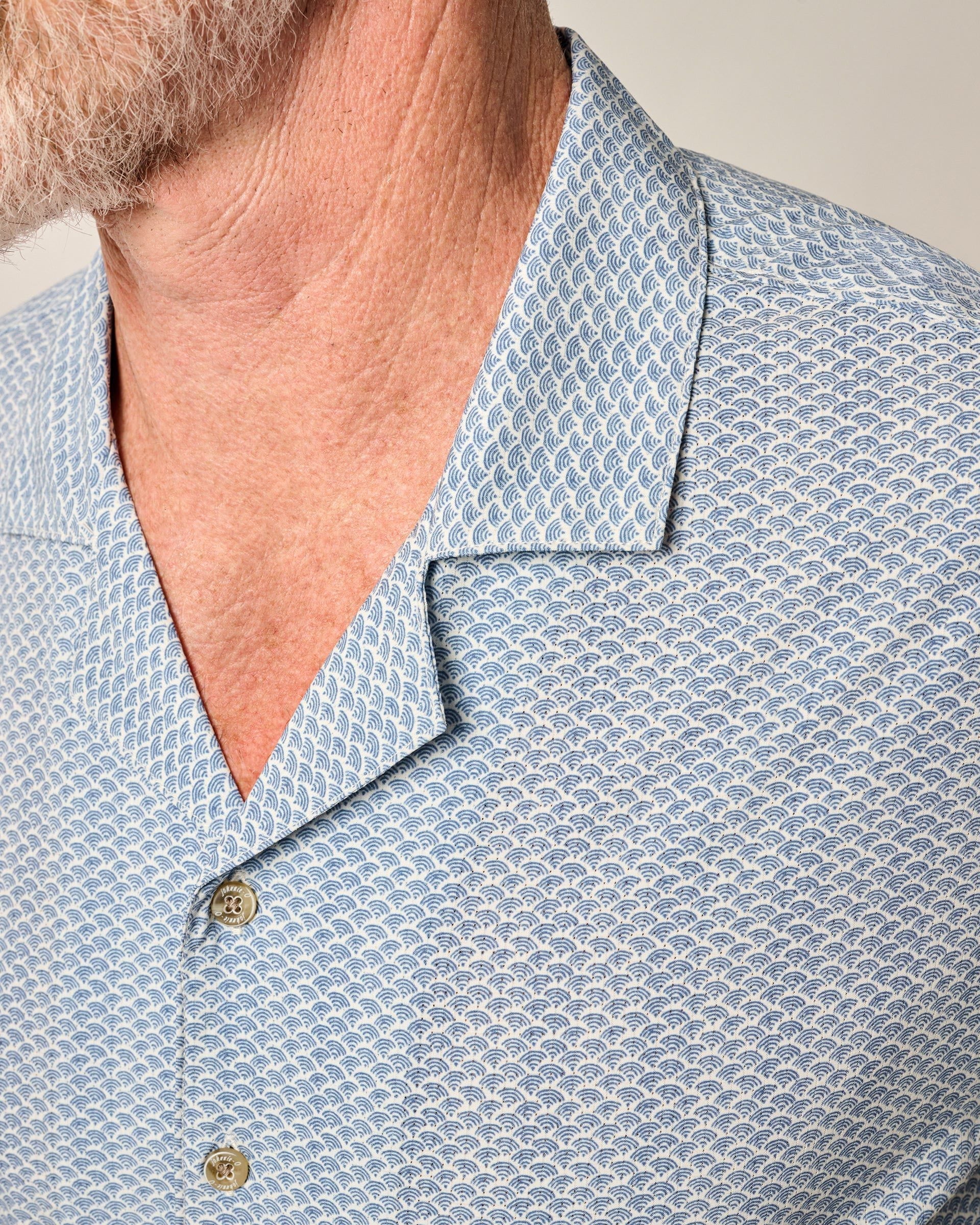 johnnie-O Shackleford Short Sleeve Button Down