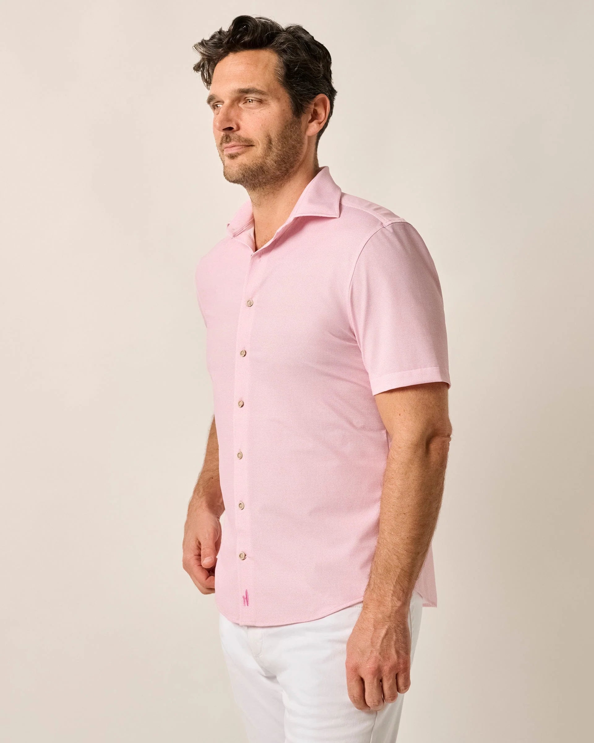 johnnie-O Spielman Short Sleeve Button Down