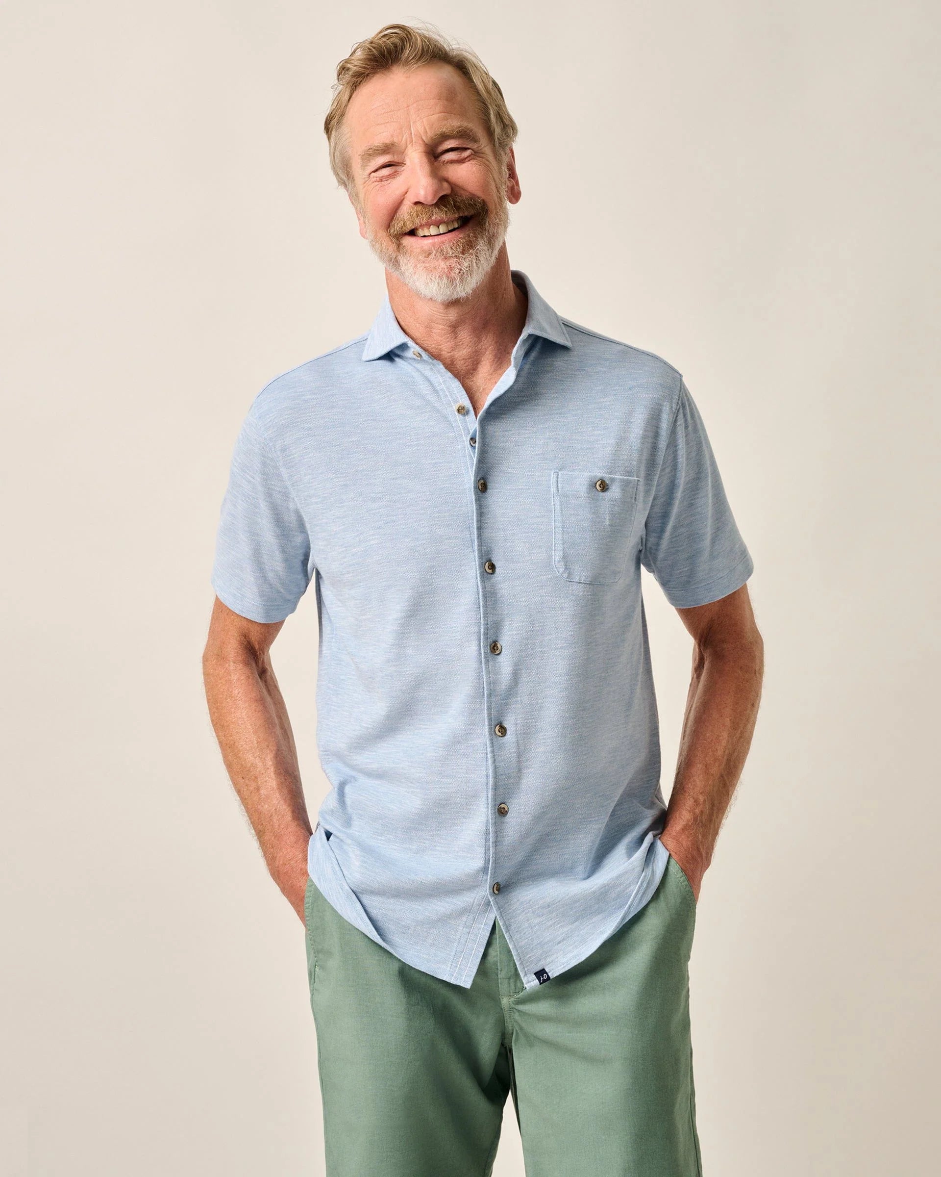 johnnie-O Tasca Short Sleeve Button Down