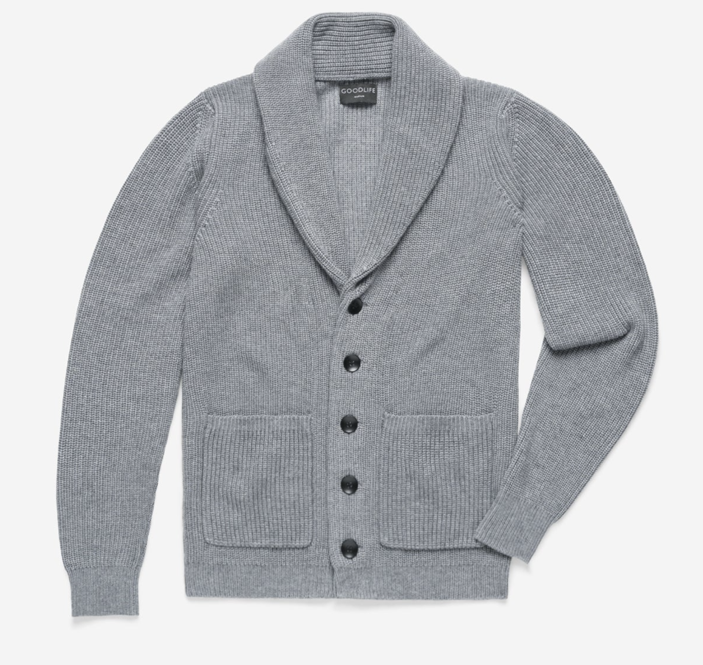 Goodlife Perle Stitch Shaw Collar