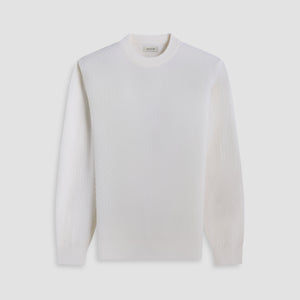 Bugatchi Basketweave Crewneck Sweater