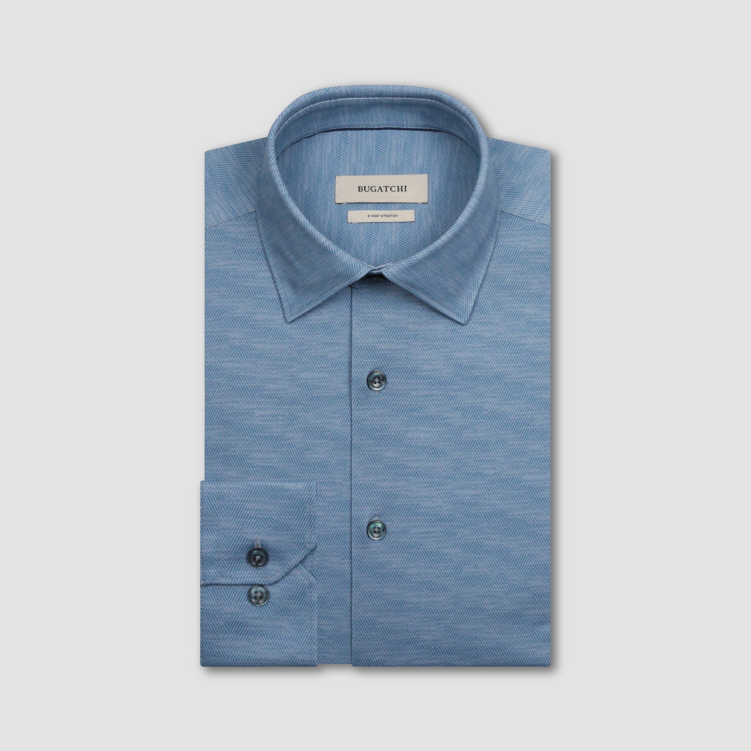 James Herringbone OoohCotton® Shirt